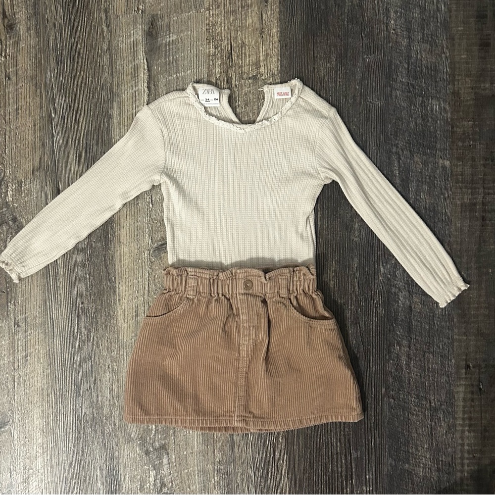 Zara girl set - Size 3-4